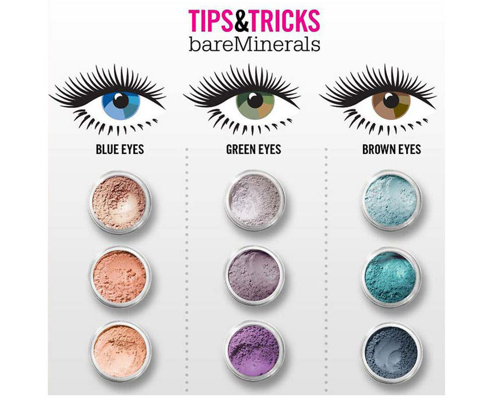 Eyeshadow color for on sale blue eyes