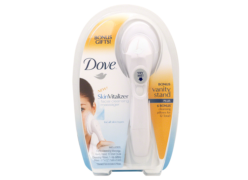 dove cleansing pillows