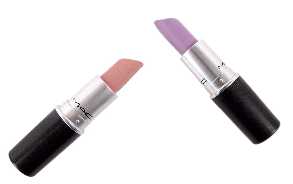 MAC Creme Cup and Lavender Whip Cremesheen Lipsticks