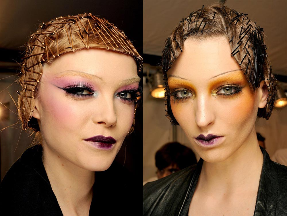 Christian Dior Runway Hair and Makeup Looks