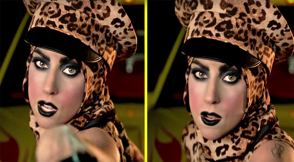 Lady Gaga Telephone Makeup