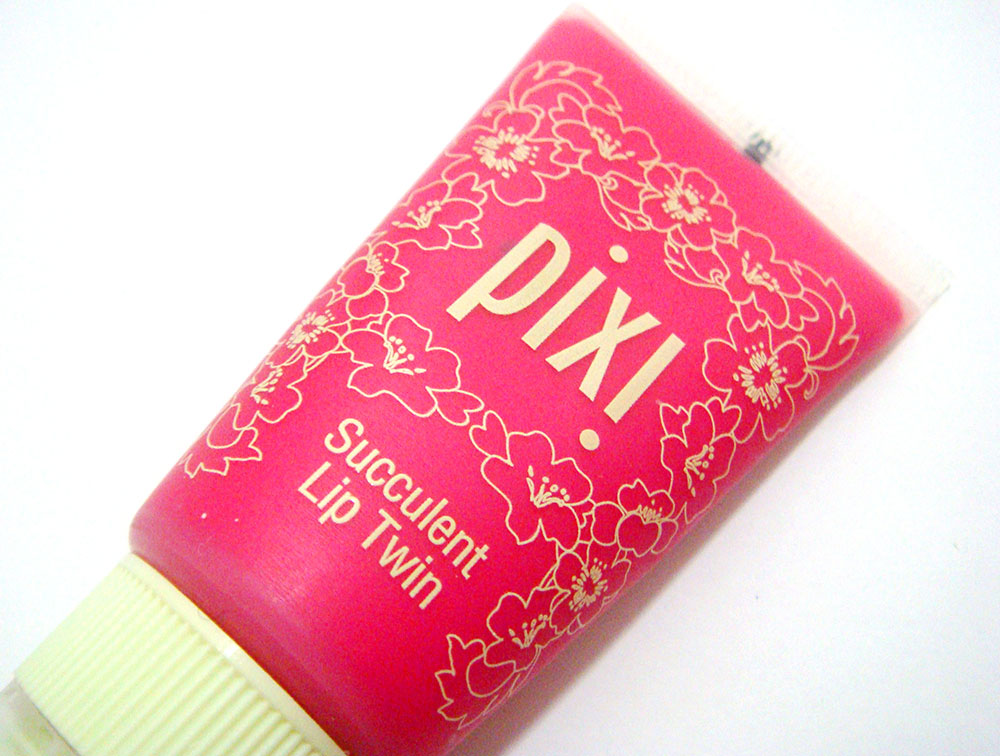 Pixi Succulent Lip Twin in Pink Peony