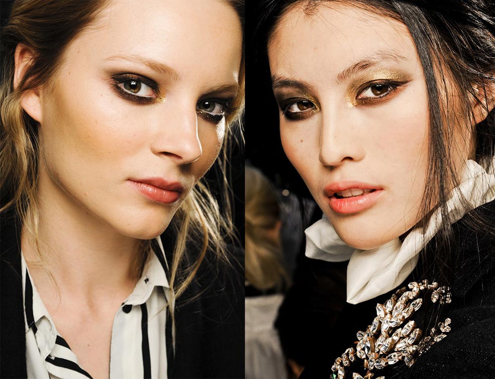 DSquared2 Fall 2011 runway makeup