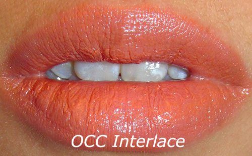 OCC Interlace Lip Tar Swatch