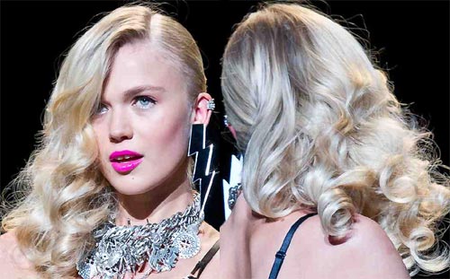 Betsey Johnson Spring 2012 Hair