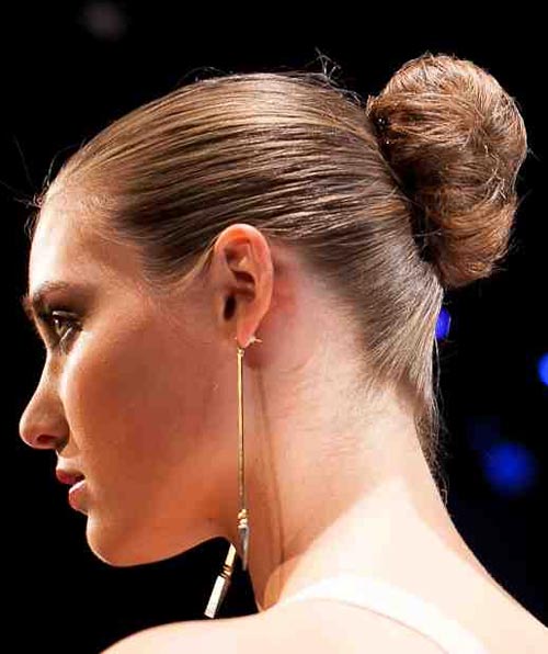 Bibhu Mohapatra Spring 2012 ballerina hair