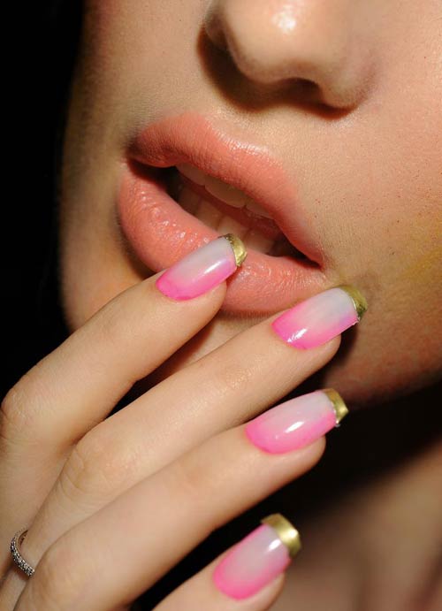 Harlequin Hardware Manicures at Diego Binetti S/S 2012