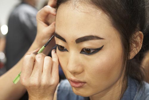 L.A.M.B S/S 2012 Backstage