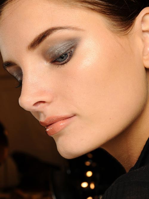 Naeem Kahn Spring 2012 runway makeup