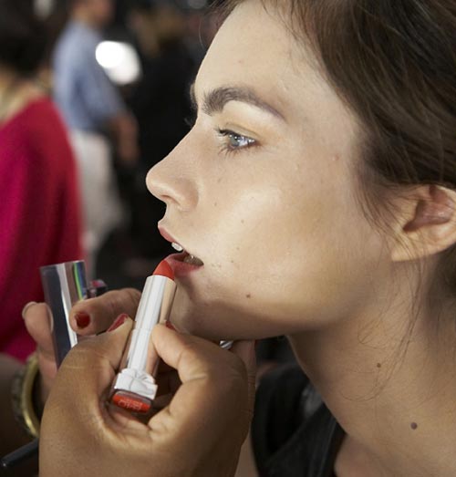 Vivienne Tam S/S 2012 Backstage Beauty