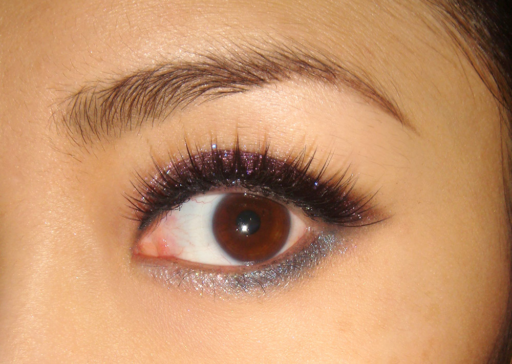 Wearing Revlon Starry Pink Plum Galaxy, Celestial Silver and Neptune Star