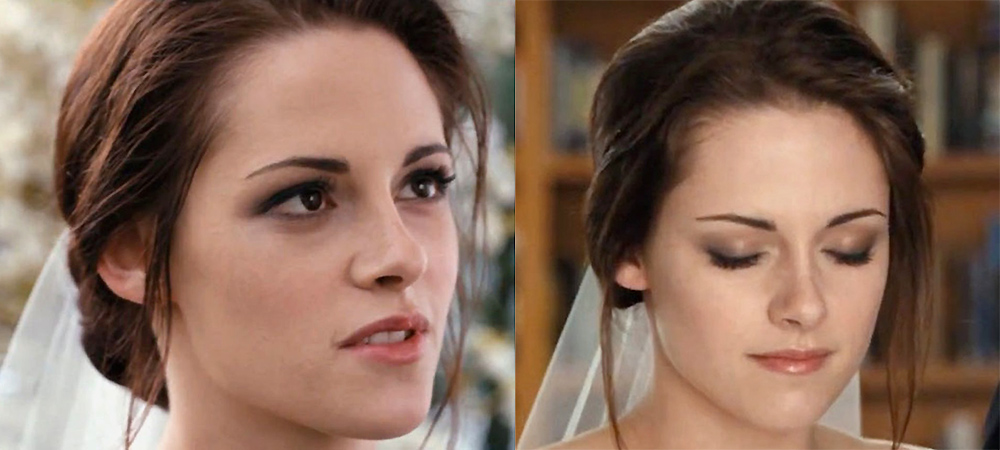 Bella Swan's Bridal Makeup In The Twilight Saga: Breaking Dawn Part 1