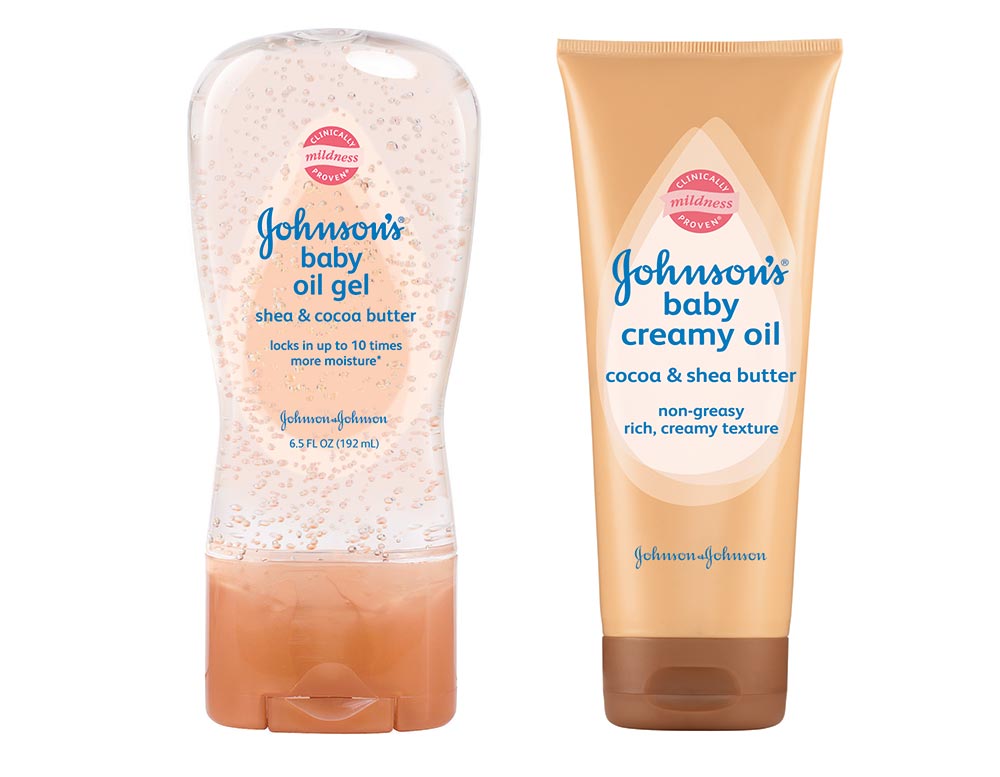 johnson and johnson creamy baby oil lotion