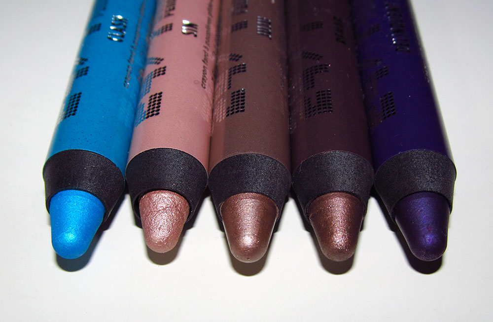 Urban Decay 24/7 Glide-On Shadow Pencils in Clash, Sin, Juju, Rehab and Delinquent