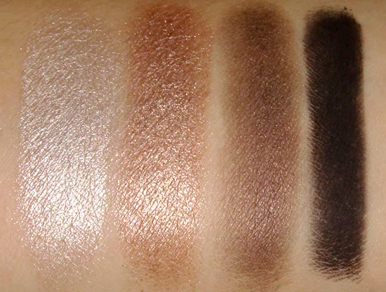 Urban Decay Naked 2 Verve YDK Busted and Blackout swatches