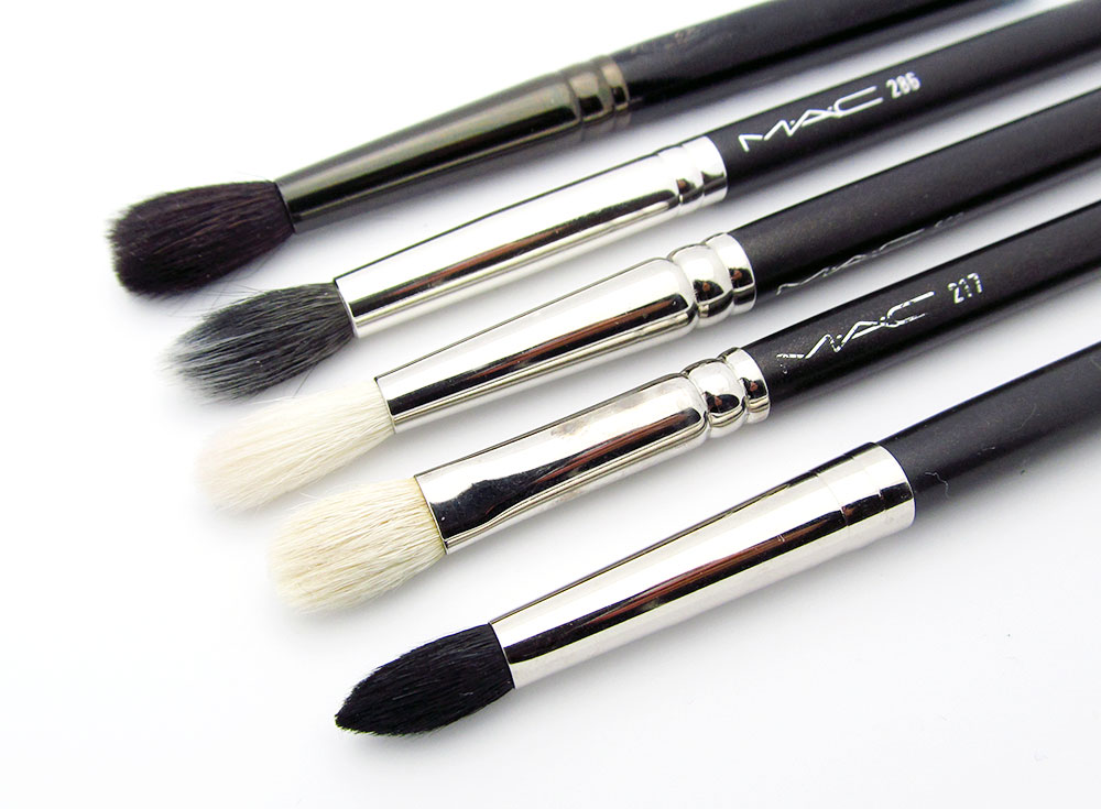 MAC blending brushes comparison