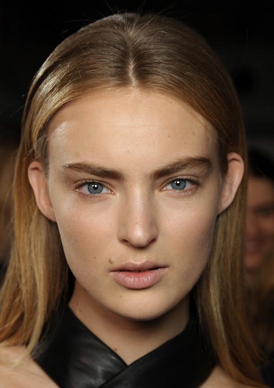 Androgynous beauty at Christopher Kane Fall 2012