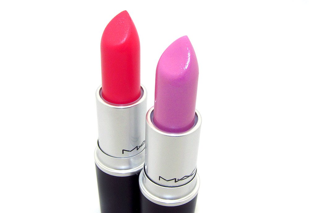 MAC Force of Love and Budding Love Lipsticks