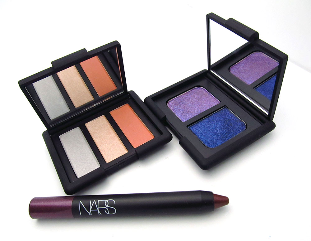 NARS Ramatuelle Trio Eyeshadow, Marie-Galante Duo Eyeshadow and Calabria Soft Touch Shadow Pencil from Summer 2012 collection