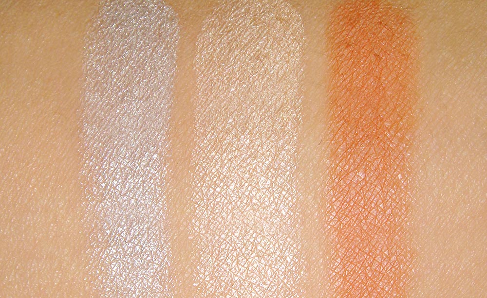 NARS Ramatuelle Trio Eyeshadow swatches