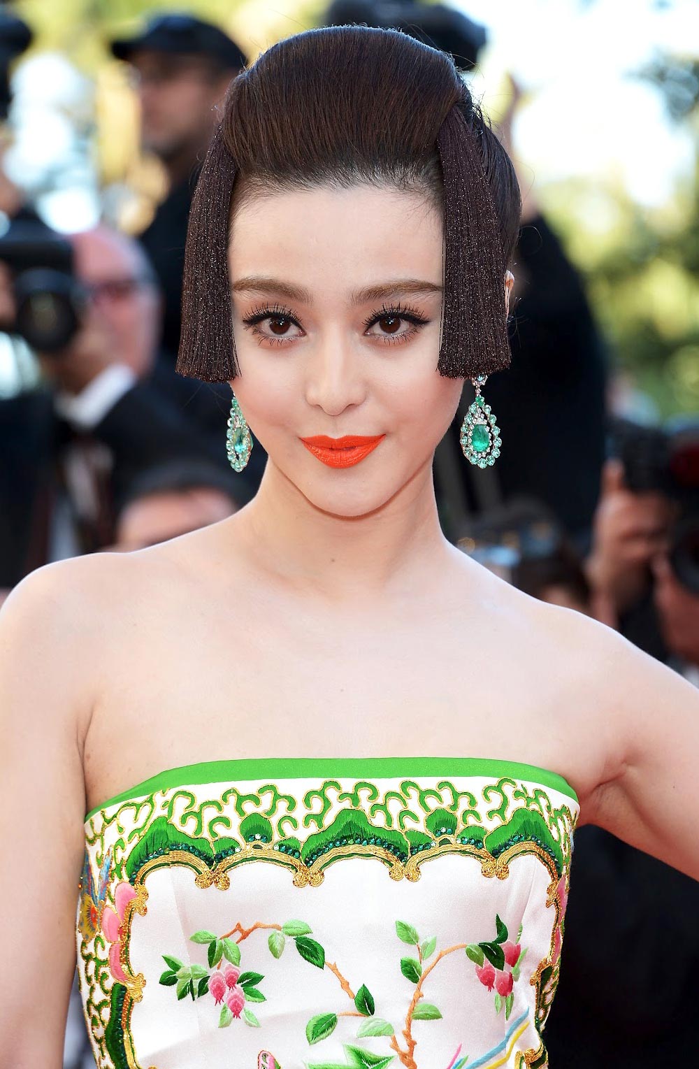 Fan Bing Bing's makeup at 2012 Cannes Film Festival