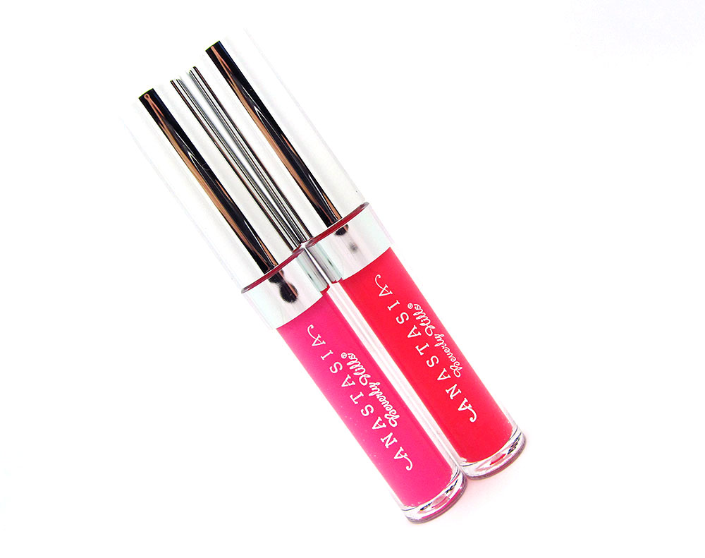 Anastasia HydraFull Gloss colors in Heiress and Plastic from See and Be Seen Summer 2012 set