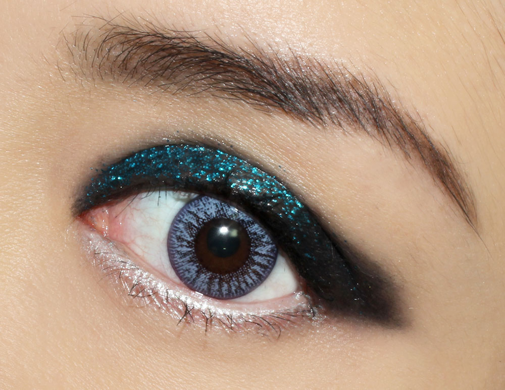 Glitter makeup ideas & tutorials