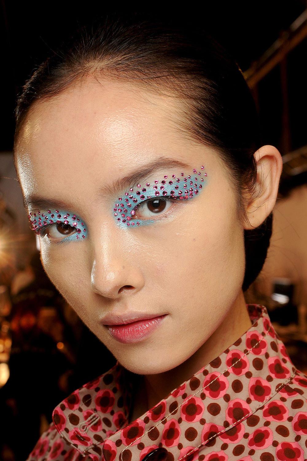 Blinged Up Eyes at Christian Dior Spring/Summer 2013