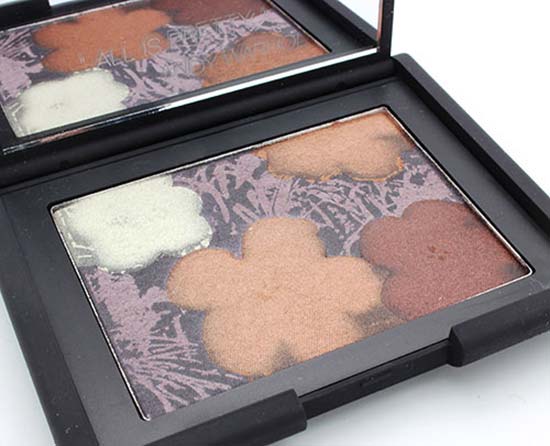 Andy Warhol for NARS Flowers Eyeshadow 3 Palette closeup