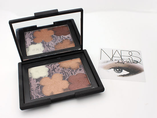 NARS Andy Warhol Flowers 3 Eyeshadow Palette review