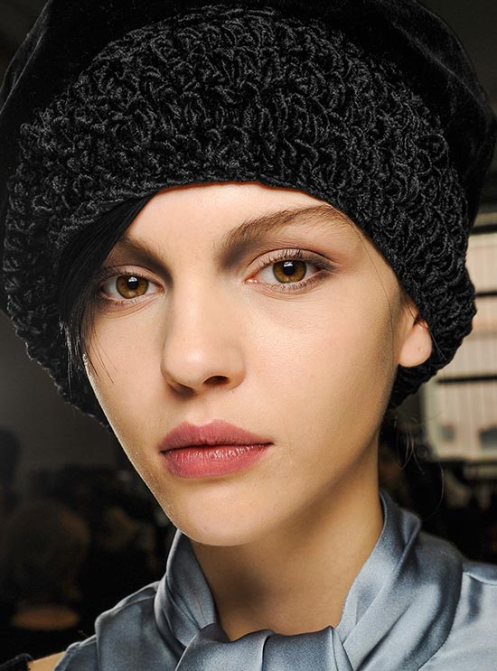 Sculpted Eyes at Giorgio Armani A/W 2013