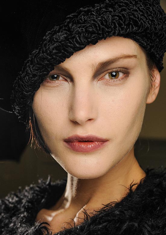 Giorgio Armani A/W 2013 runway beauty