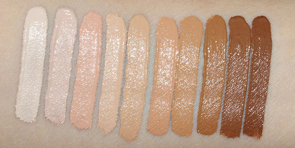 NARS Radiant Creamy Concealers swatches