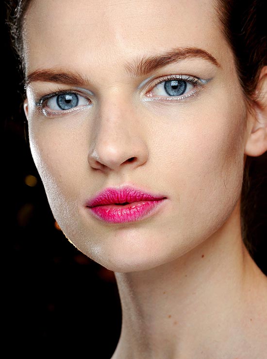 Dior Fall 2013 runway makeup