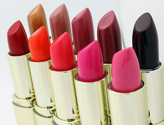 Milani Color Statement Lipstick Swatches Pinks