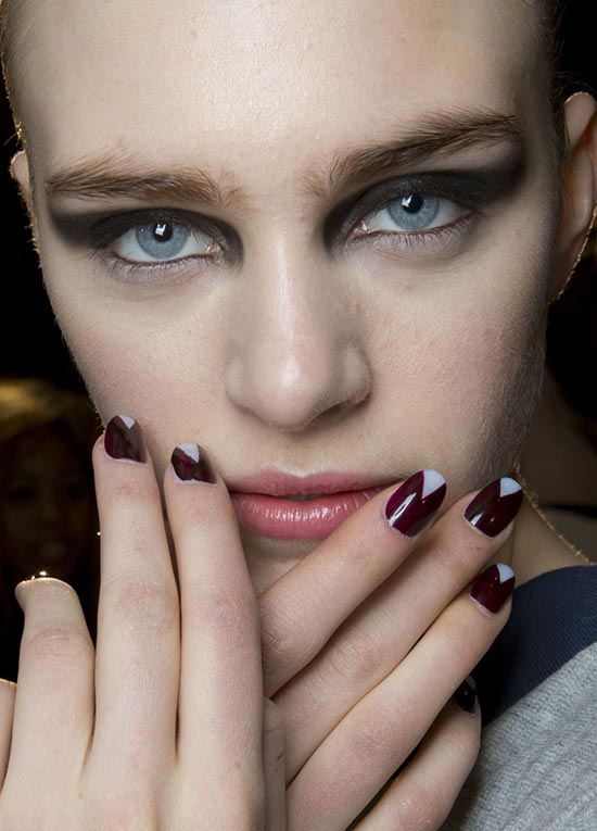 Roland Mouret Fall 2013 runway beauty