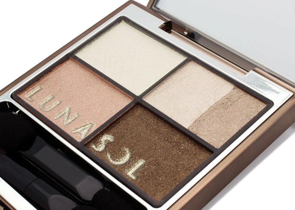 Lunasol Pink Beige Vivid Clear Eyes Eyeshadow Palette