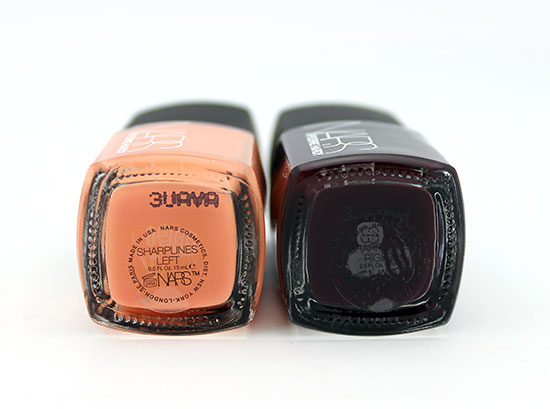 Closeup of NARS Pierre Hardy Sharplines Nail Polish Duo