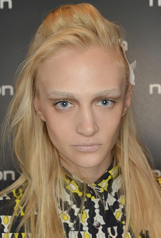 Nude Makeup at Camilla and Marc S/S 2013-2014