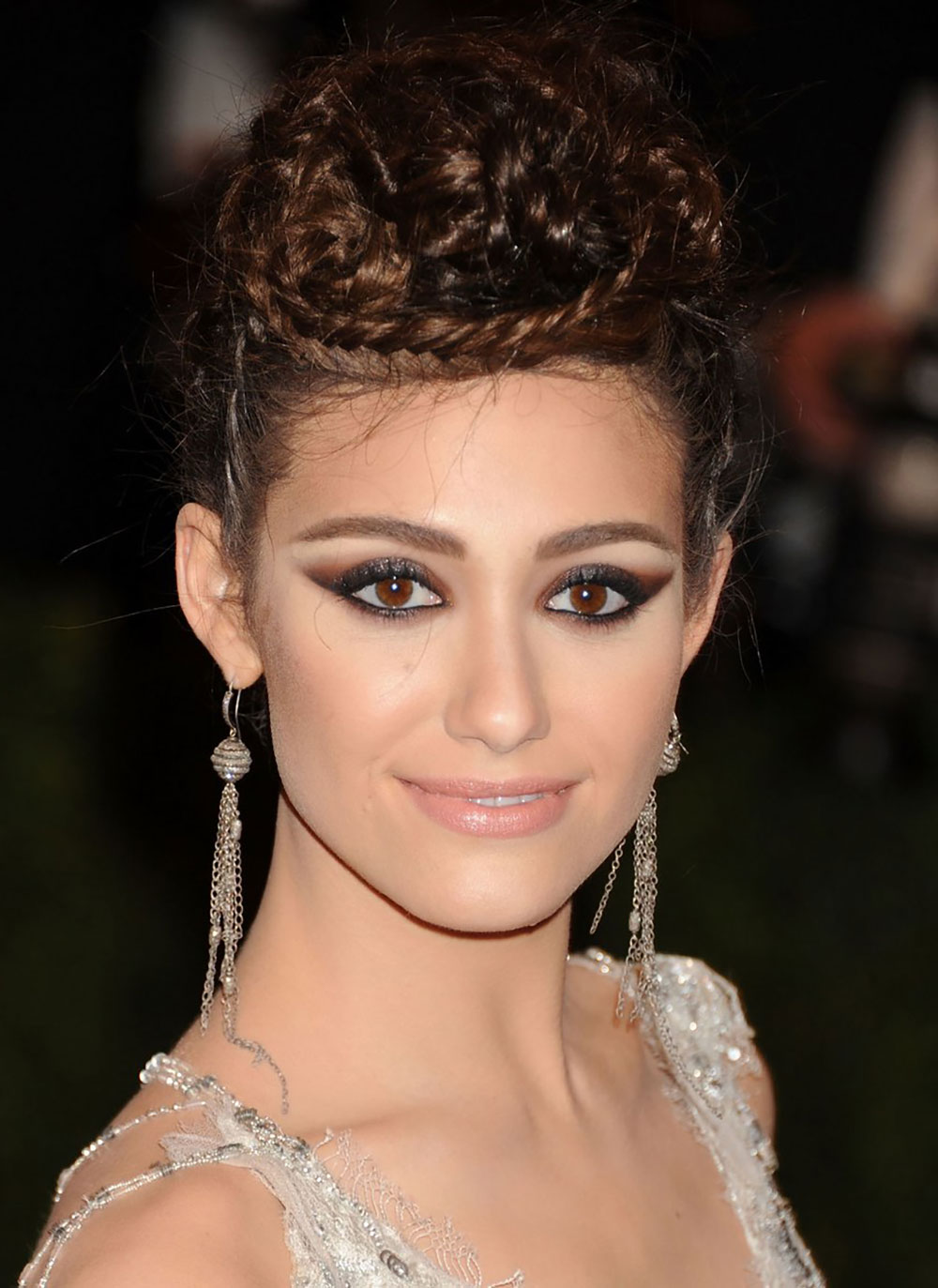 Emmy Rossum's makeup look at 2013 Met Gala