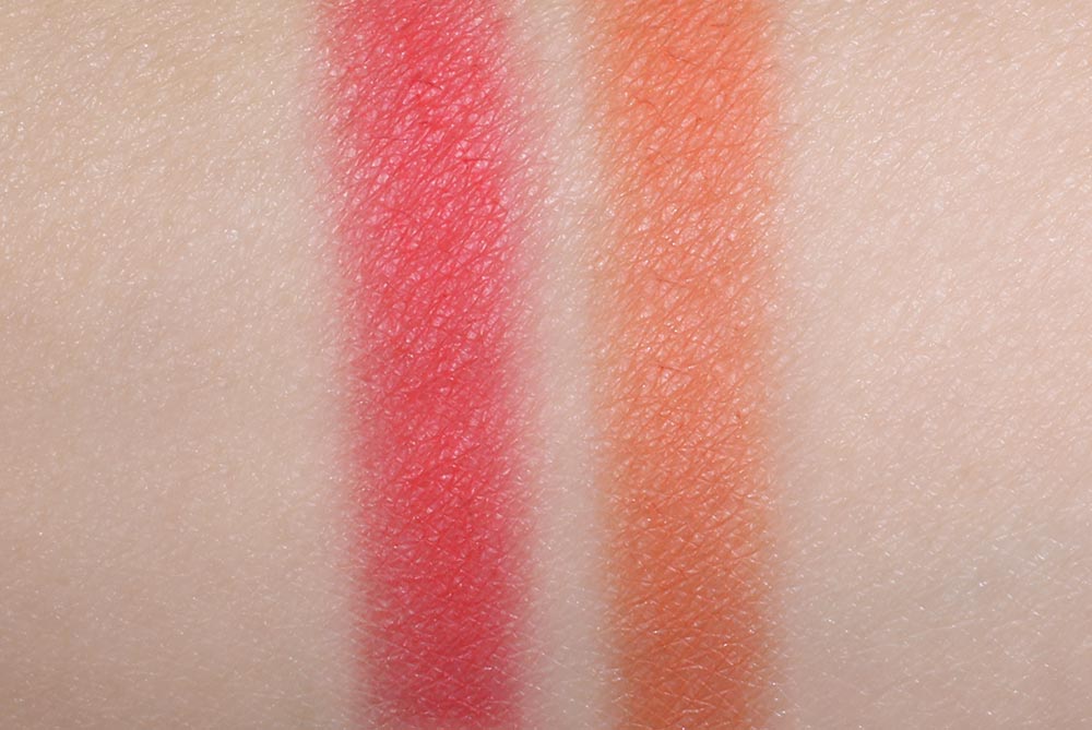 Pierre Hardy For NARS High Voltage Blush Palettes in Rotonde and Boys Don't Cry swatches