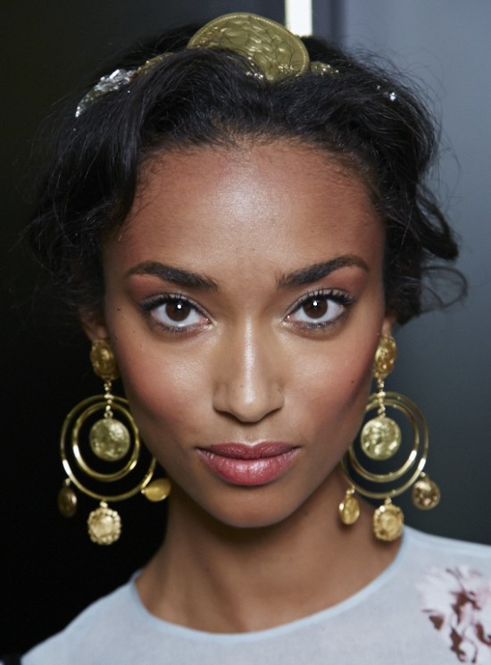 Dolce & Gabbana S/S'14 runway makeup look