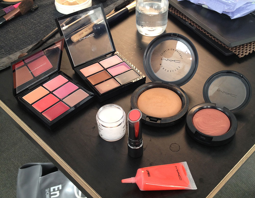 MAC Cosmetics backstage at Sophie Theallet Spring/Summer 2014