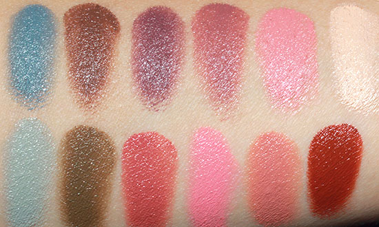 Make Up For Ever Neutral 12 Flash Color Case swatches