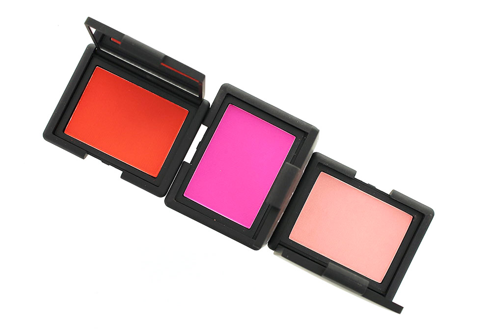 NARS Guy Bourdin Blushes in Exhibit A, Coeur Battant and Day Dream Blushes