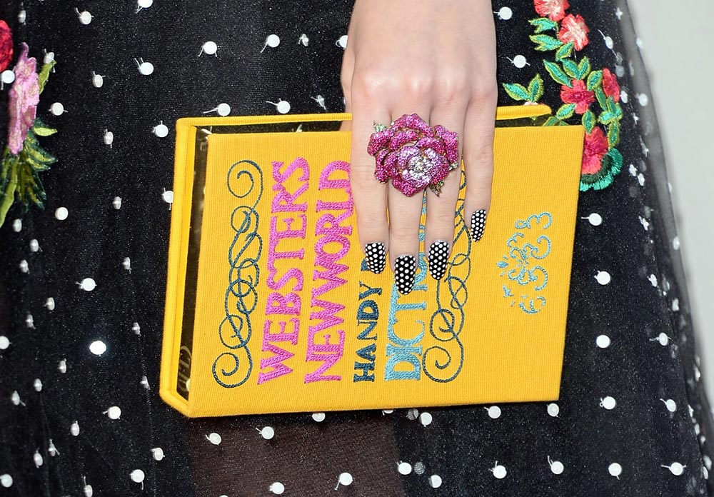 Katy Perry's Polka Dot Nail Look at 2013 AMA's