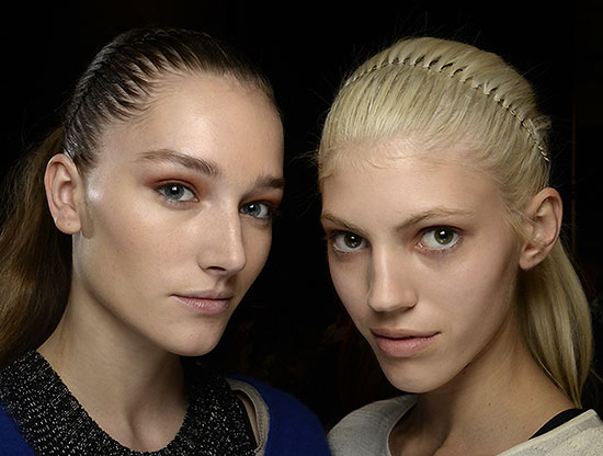 Helmut Lang A/W '14 runway beauty