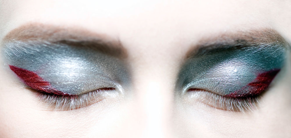 Chanel A/W '14 backstage makeup