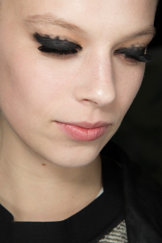 Graphic Smudgy Eye at Lanvin A/W '14