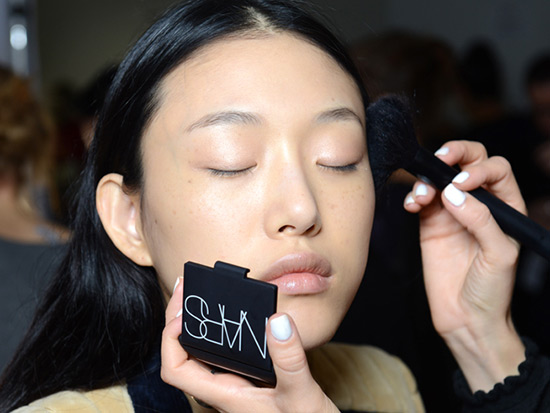 3.1 Phillip Lim Spring/Summer 2015 backstage makeup by NARS